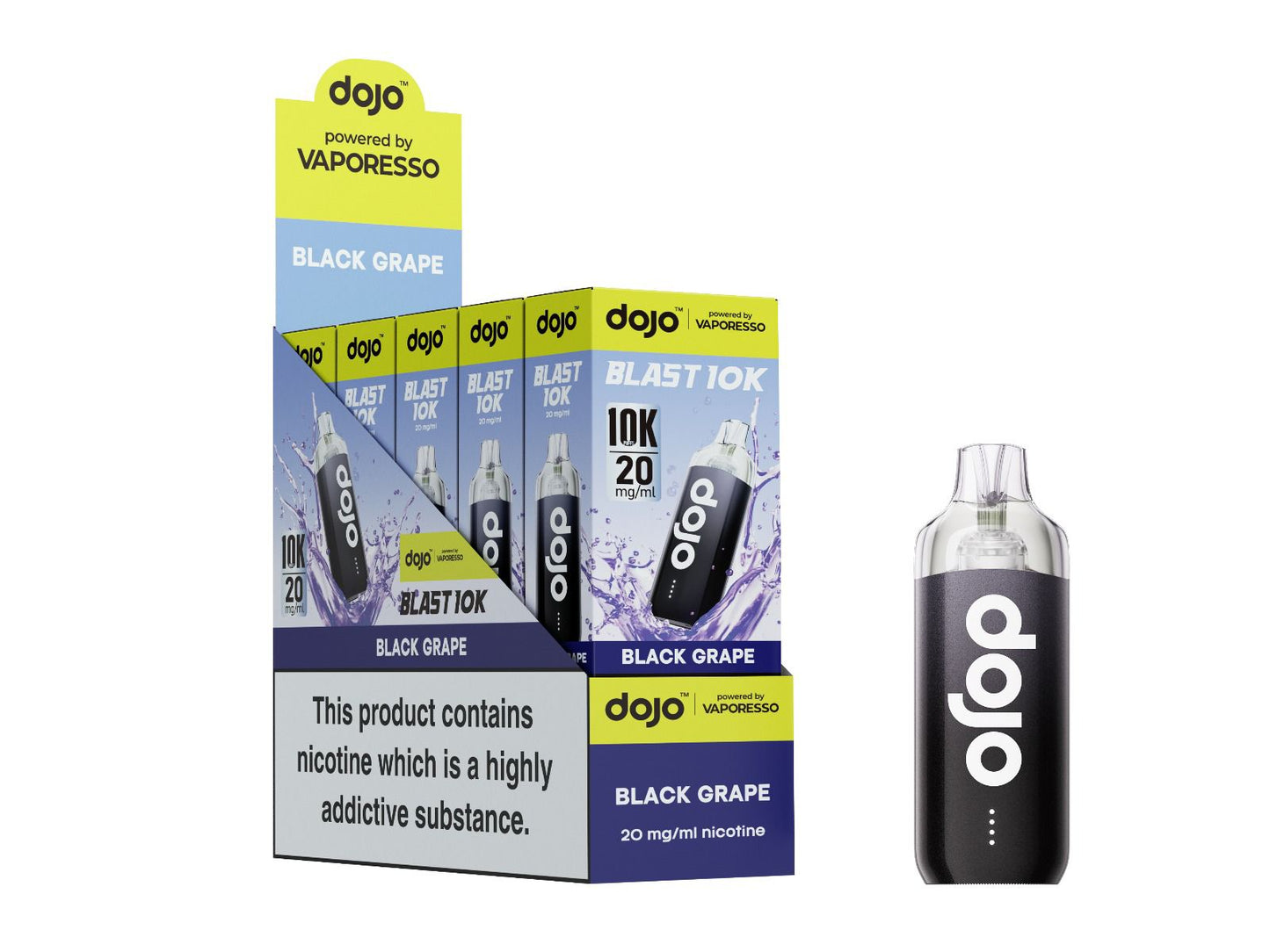 Dojo Blast 10k Prefilled Pod Kit - Black Grape