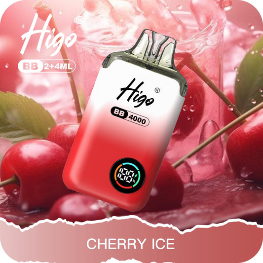 Higo BB 4000 Puffs Pod Kit - Cherry Ice
