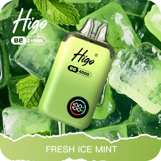 Higo BB 4000 Puffs Pod Kit - Fresh Ice Mint