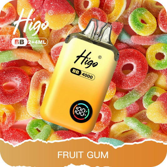 Higo BB 4000 Puffs Pod Kit - Fruit Gum