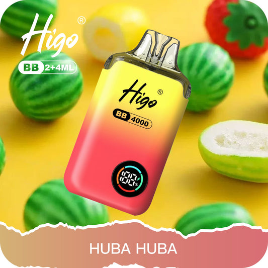Higo BB 4000 Puffs Pod Kit - Huba Huba