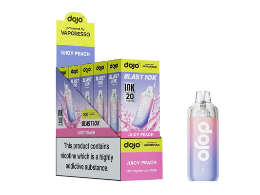 Dojo Blast 10k Prefilled Pod Kit - Juicy Peach