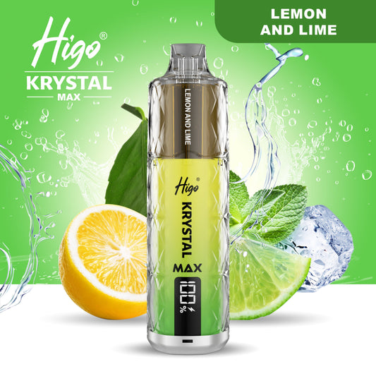 Higo Krystal Max 7500 Prefilled Pod Kit - Lemon and Lime