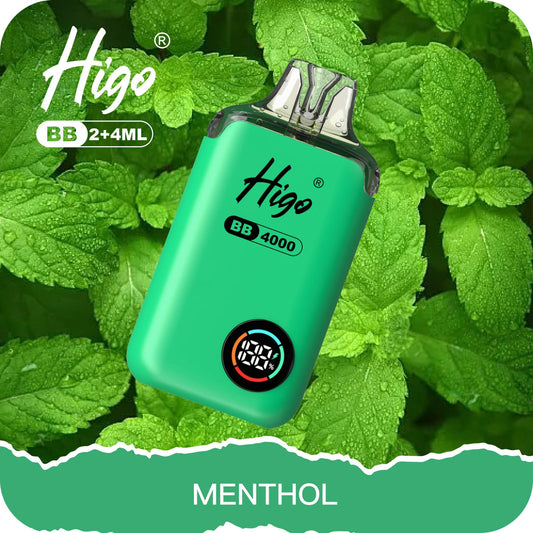 Higo BB 4000 Puffs Pod Kit - Menthol