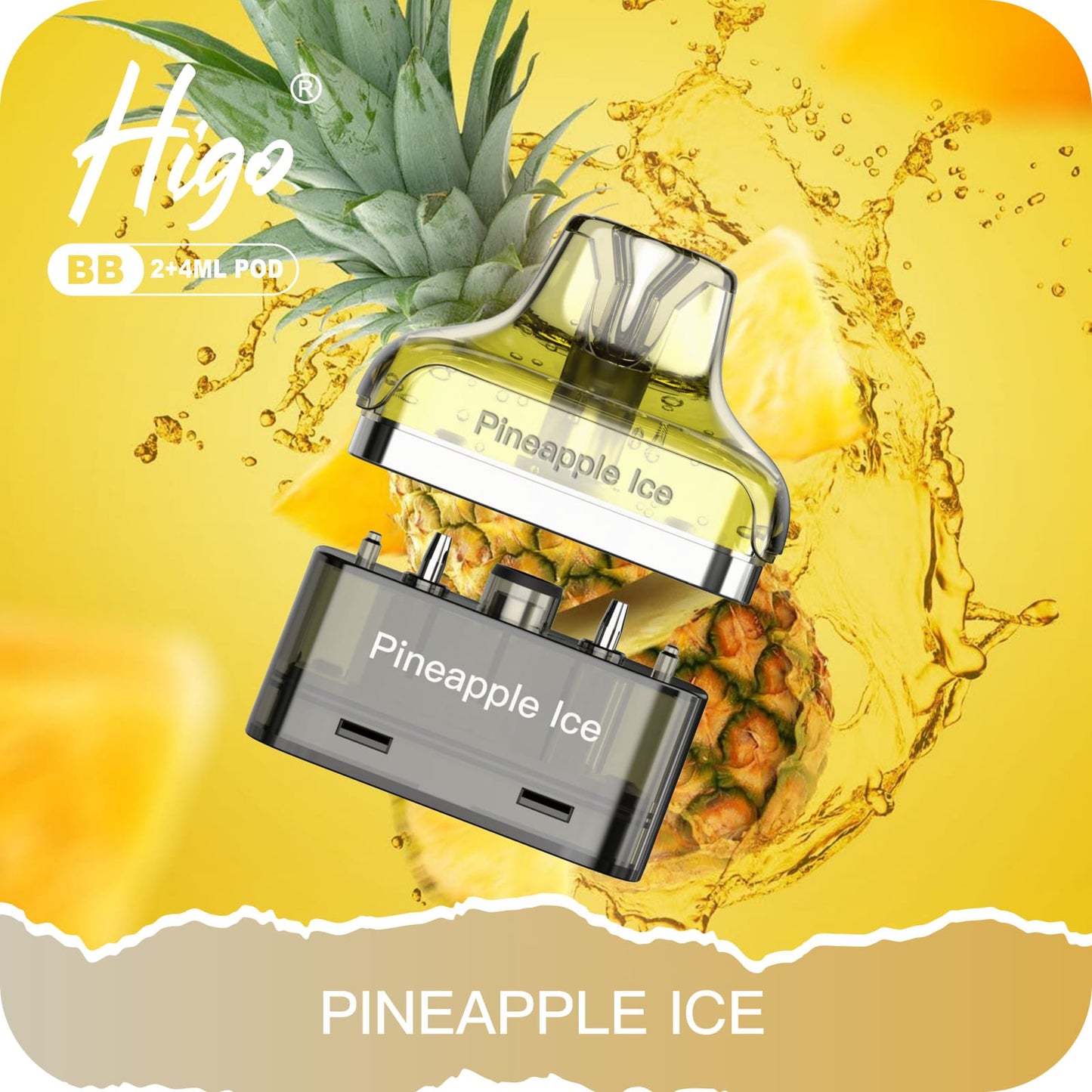 Higo BB 4000 Puffs Pod Kit - Pineapple Ice