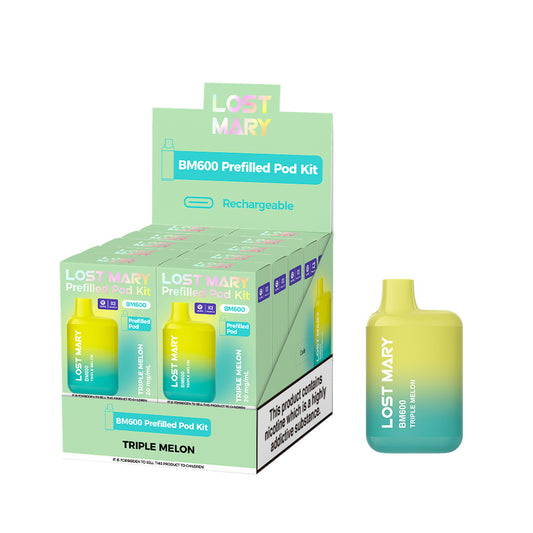 Lostmary BM600 vape kit - Triple Melon