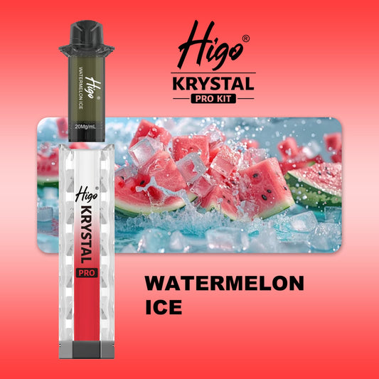 Higo Krystal pro kit 600 puffs - Watermelon Ice