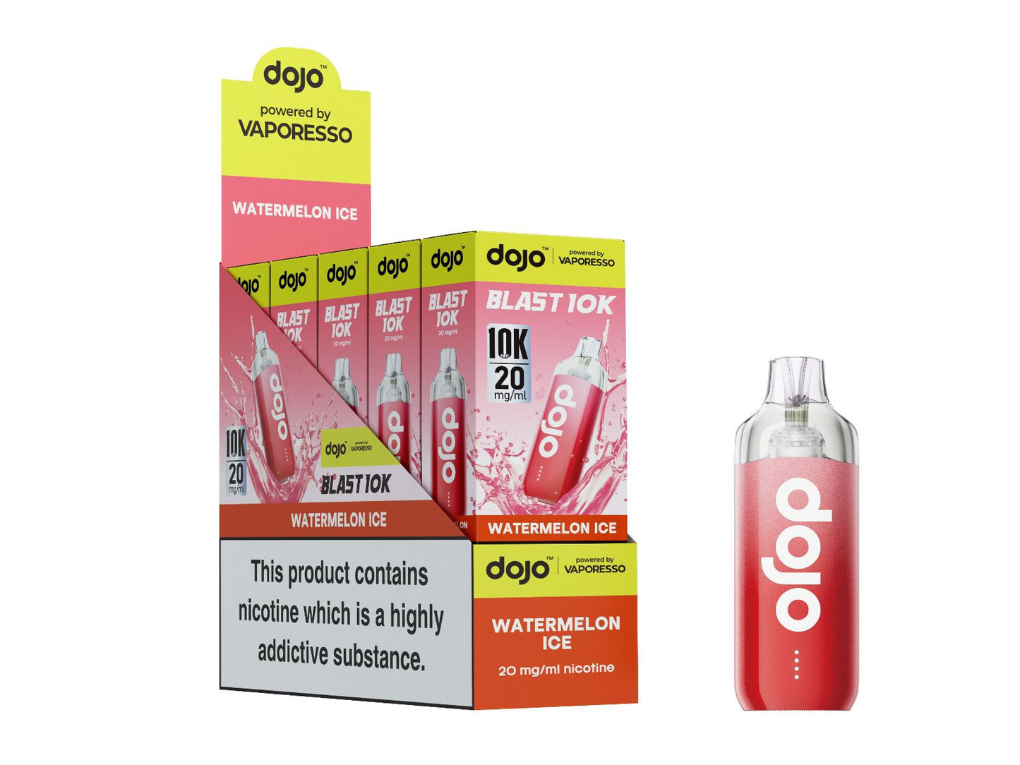 Dojo Blast 10k Prefilled Pod Kit - Watermelon Ice
