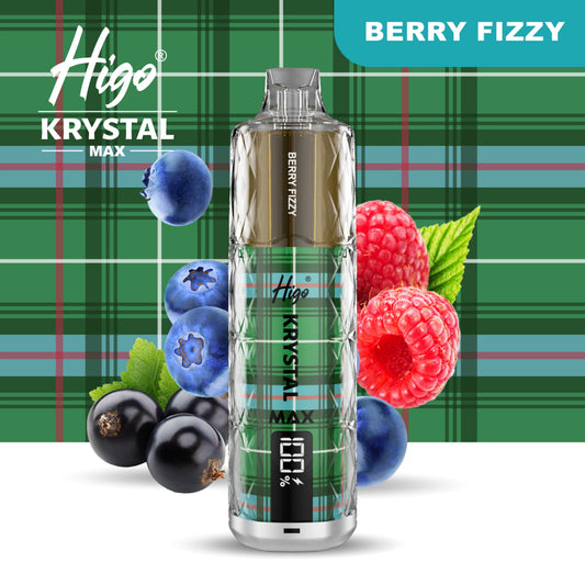 Higo Krystal Max 7500 Prefilled Pod Kit - Berry Fizzy