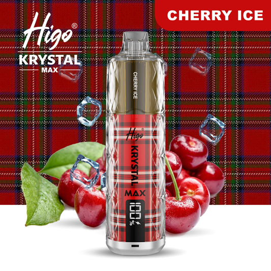 Higo Krystal Max 7500 Prefilled Pod Kit - Cherry Ice