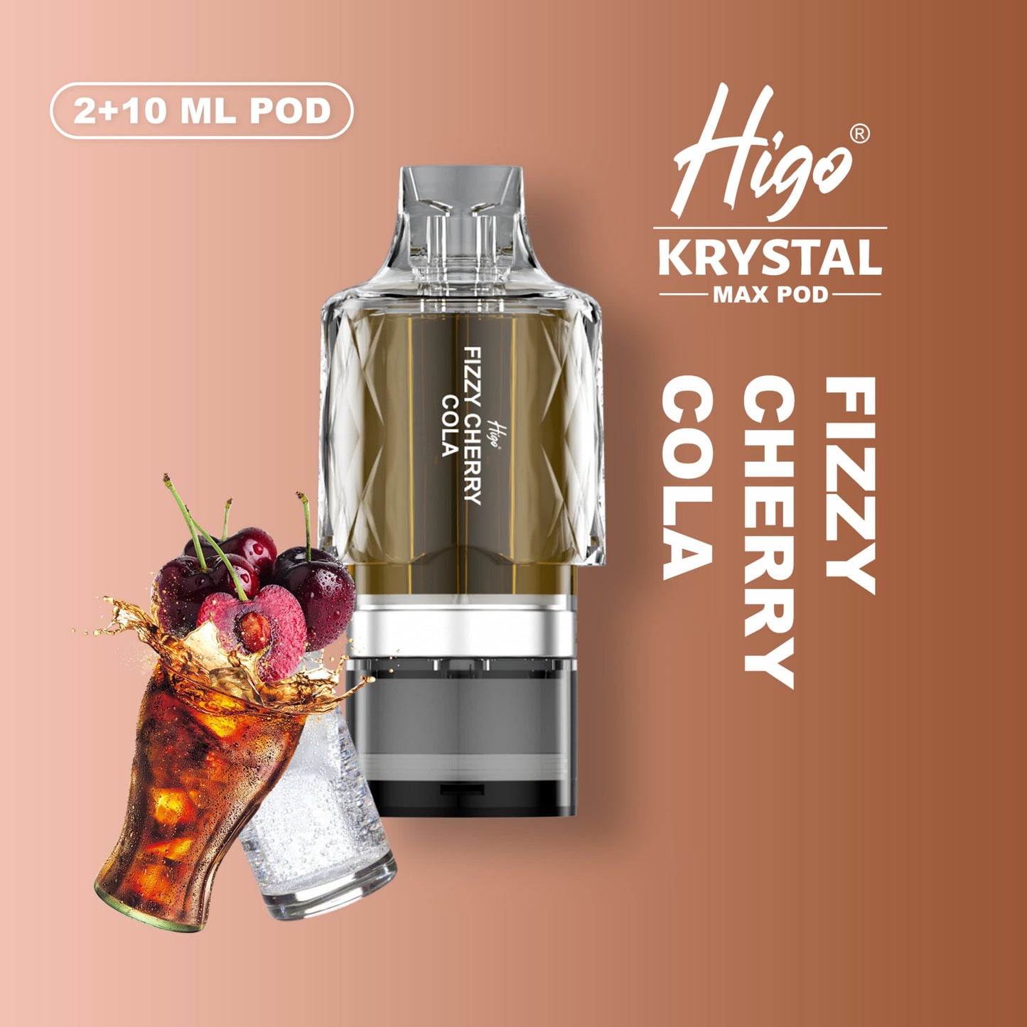 Higo Krystal Max 7500 Prefilled Pod Kit - Fizzy Cherry Cola