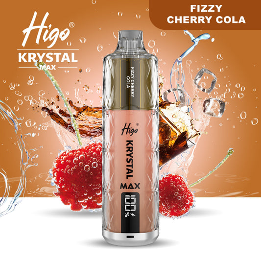 Higo Krystal Max 7500 Prefilled Pod Kit - Fizzy Cherry Cola
