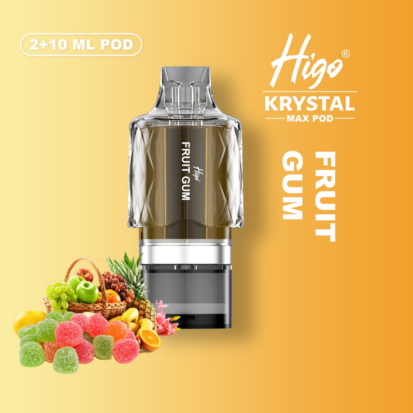 Higo Krystal Max 7500 Prefilled Pod Kit - Fruit Gum