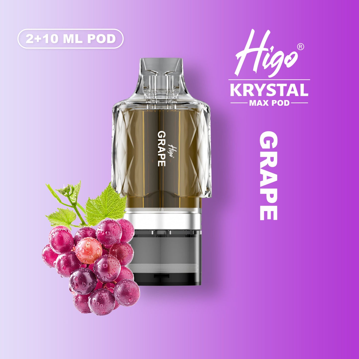 Higo Krystal Max 7500 Prefilled Pod Kit - Grape