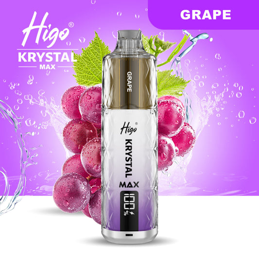 Higo Krystal Max 7500 Prefilled Pod Kit - Grape