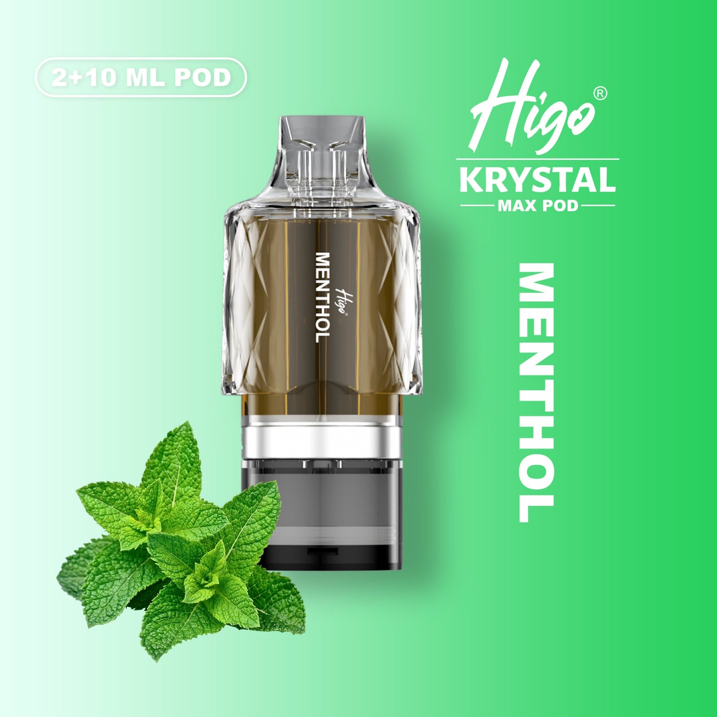 Higo Krystal Max 7500 Prefilled Pod Kit - Menthol