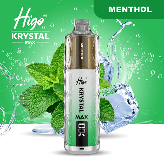 Higo Krystal Max 7500 Prefilled Pod Kit - Menthol
