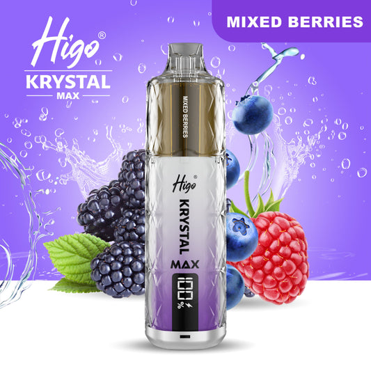 Higo Krystal Max 7500 Prefilled Pod Kit - Mixed Berries