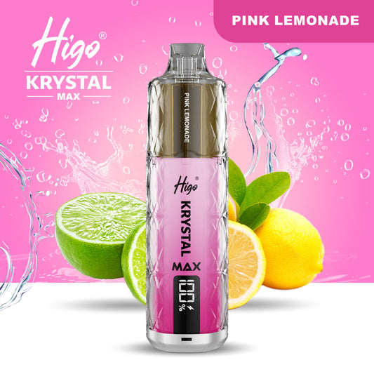 Higo Krystal Max 7500 Prefilled Pod Kit - Pink Lemonade