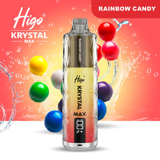 Higo Krystal Max 7500 Prefilled Pod Kit - Rainbow Candy