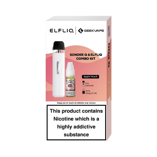 GeekVape Sonder Q Pod Kit with ELFLIQ E-Liquid Exclusive Bundle