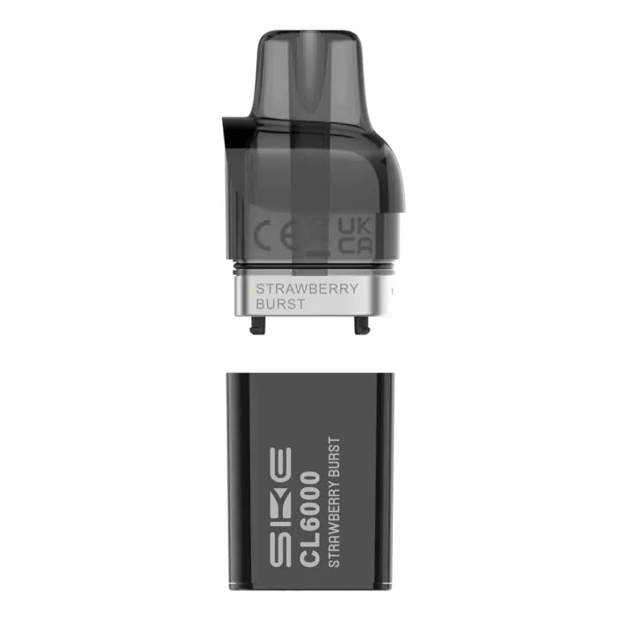 SKE Crystal CL6000 Prefilled Pod Kit - Strawberry Burst