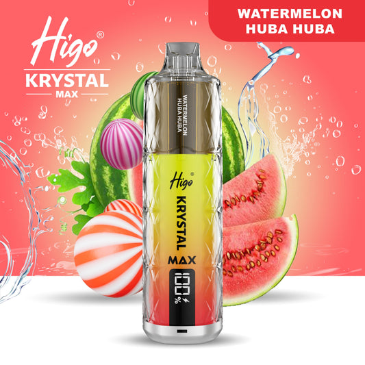 Higo Krystal Max 7500 Prefilled Pod Kit - Watermelon Huba Huba