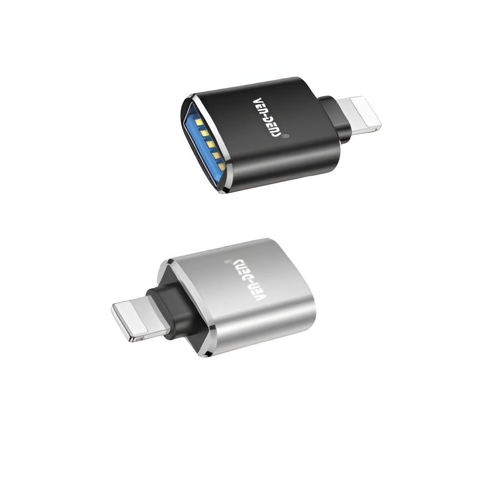 Lightning Male to USB Female OTG Connecter - Seamless Connectivity for All Lightning Devices