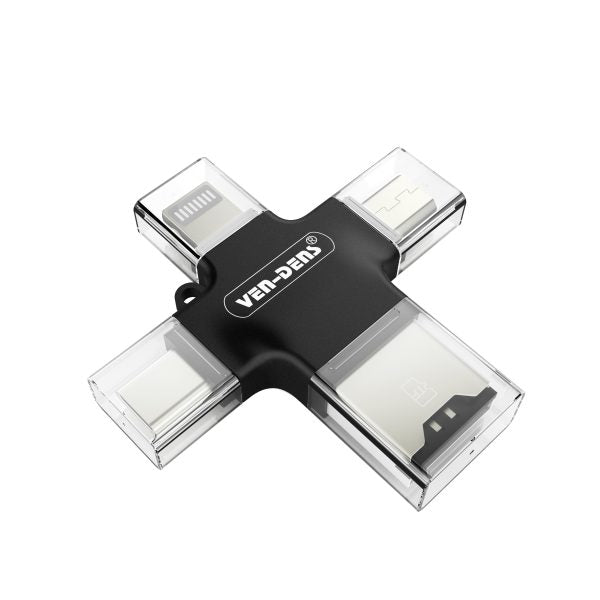 4 In 1 Mini USB OTG To USB 2.0 USB C