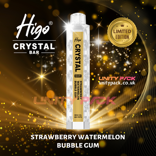 HIGO CRYSTAL 600 - STRAWBERRY WATERMELON BUBBLEGUM