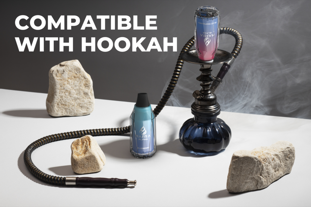 Hafra Alpha E Shisha 25000 puffs Hookah Compatible