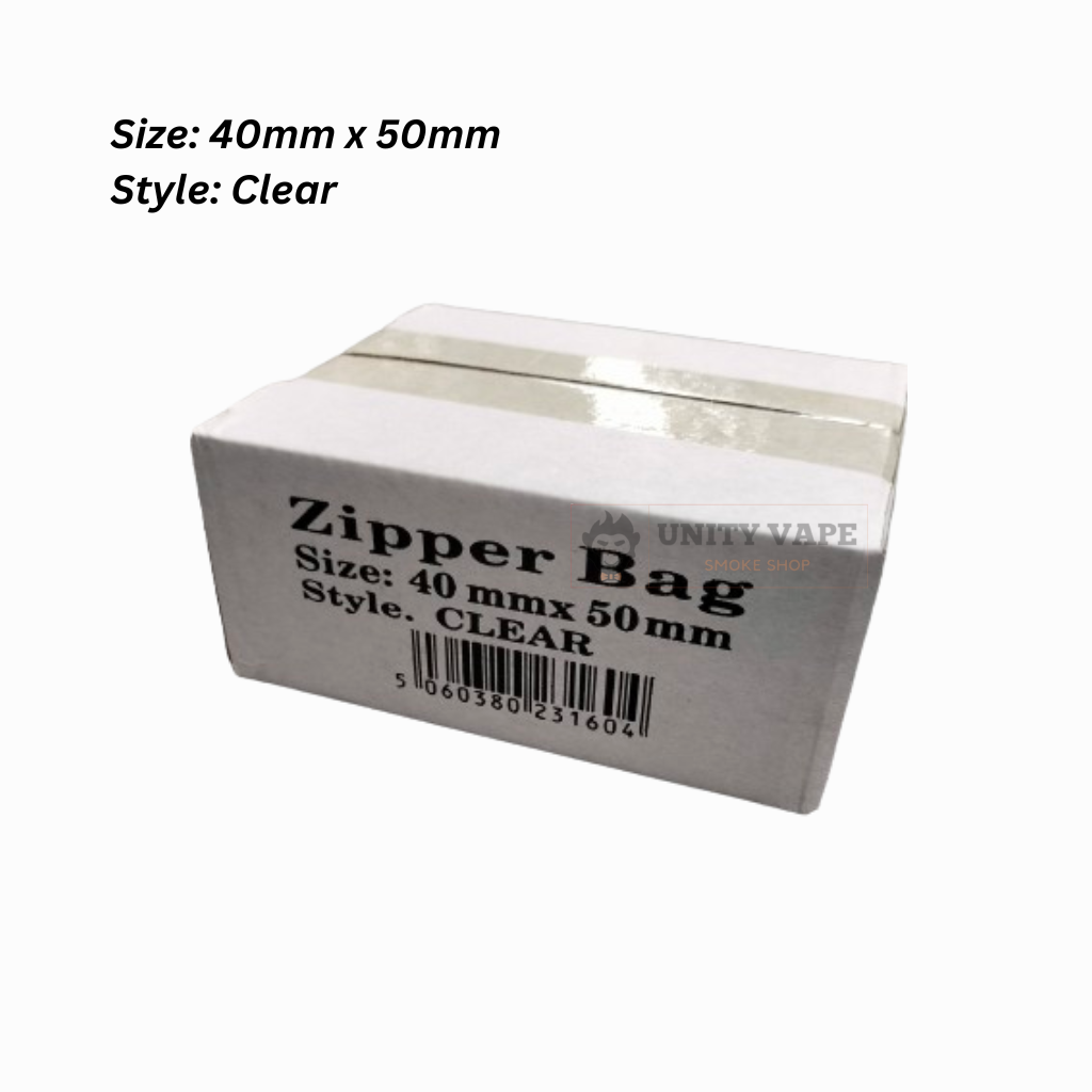 ZIPPER BAGS 40 X 50 - 1000s Pack