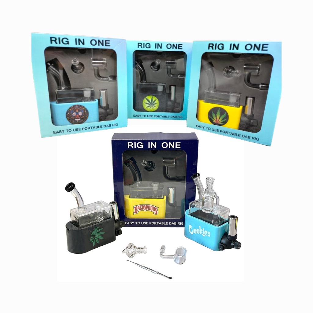 Rig In One - Portable Dab Rig Bong Kit