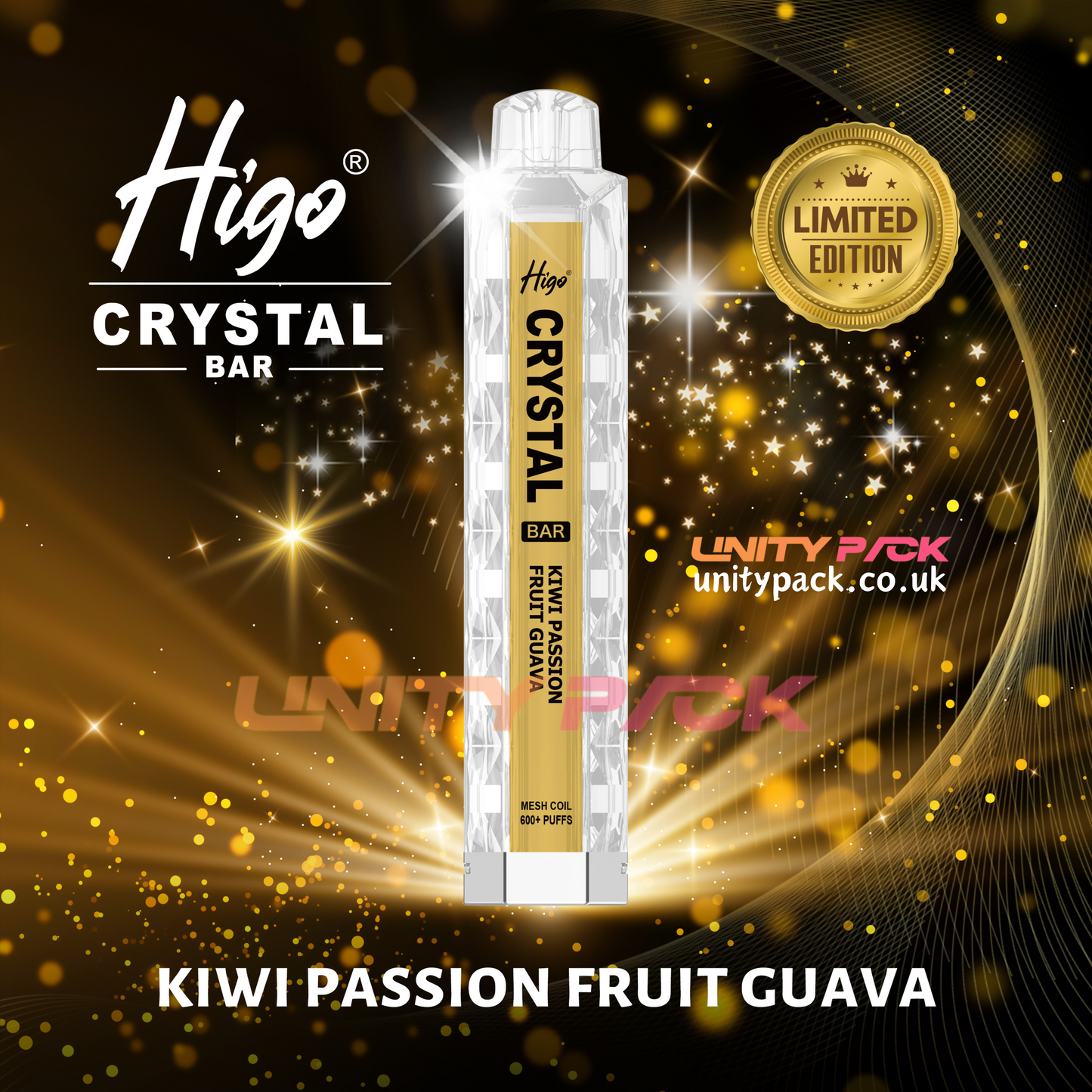 HIGO CRYSTAL 600 - KIWI PASSION FRUIT GUAVA