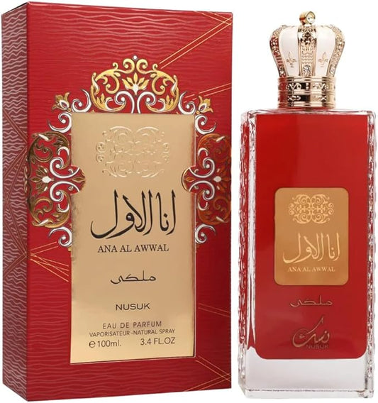 Ana Al Awwal Malaki Red EDP 100ml by Nusuk