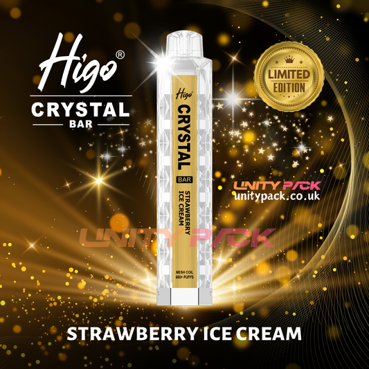 HIGO CRYSTAL 600 - STRAWBERRY ICE CREAM