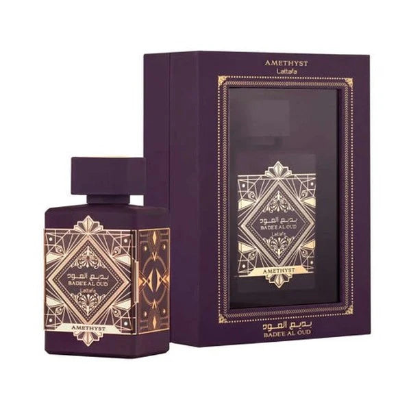 Badee Al Oud Oud Amethyst by Lattafa Eau De Parfum 100ml