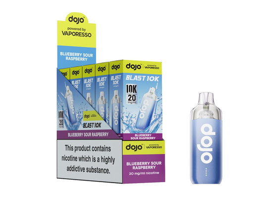 Dojo Blast 10k Prefilled Pod Kit - Blueberry Sour Raspberry