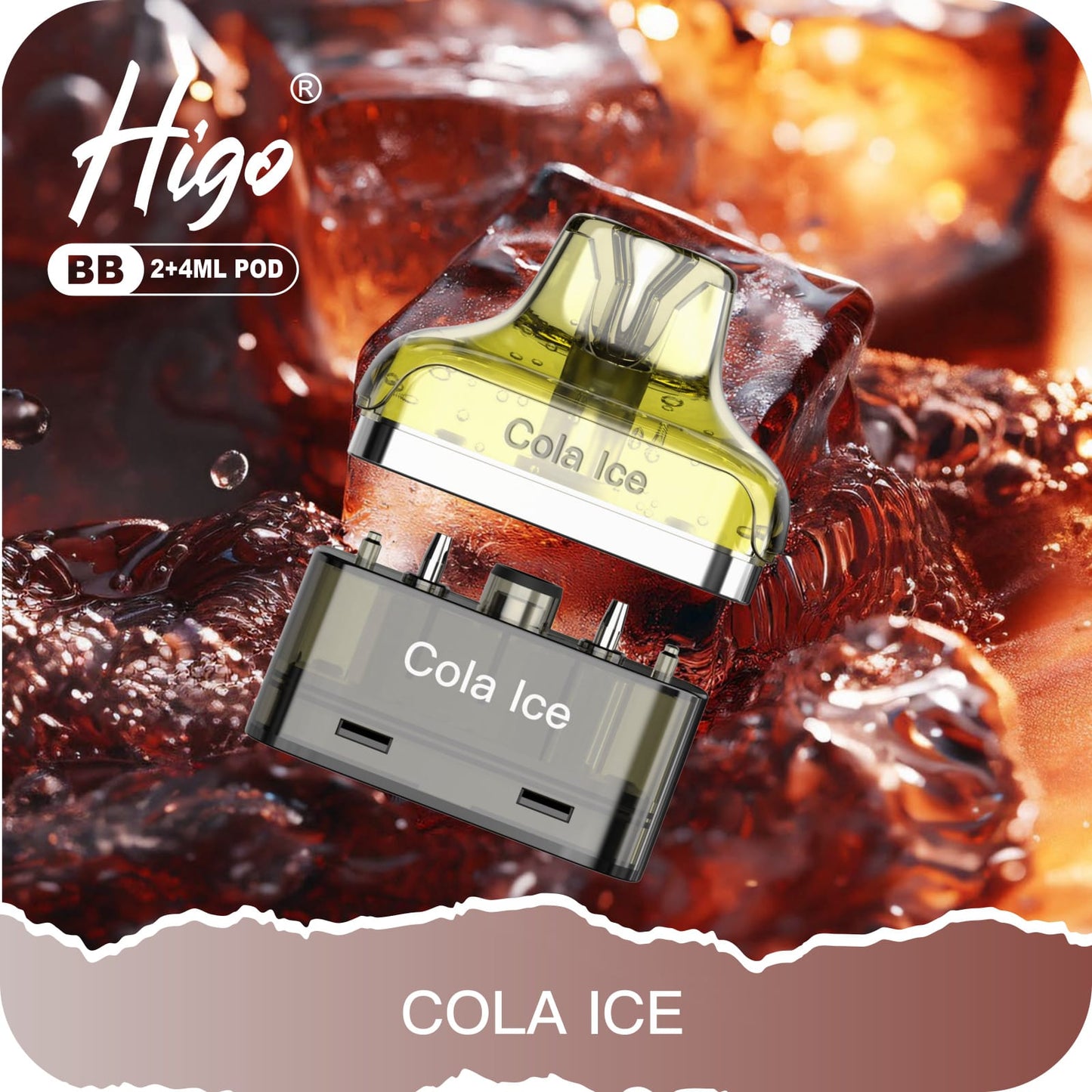 Higo BB 4000 Puffs Pod Kit - Cola Ice