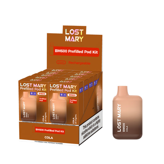 Lostmary BM600 vape kit - Cola