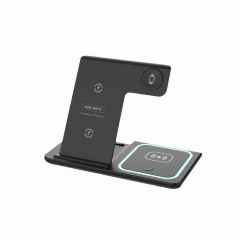 VEN-DENS 3 in 1 WIRELESS CHARGER  FOR WATCH, MOBILE AND EARPODS VEN-DENS