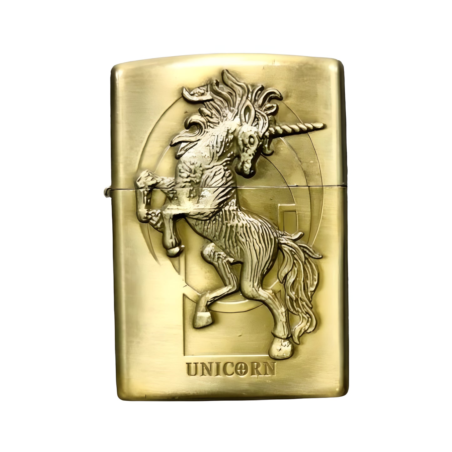 Golden Engraved Fancy Patrol Lighter: Discover the Unique Textures in This Four Pack