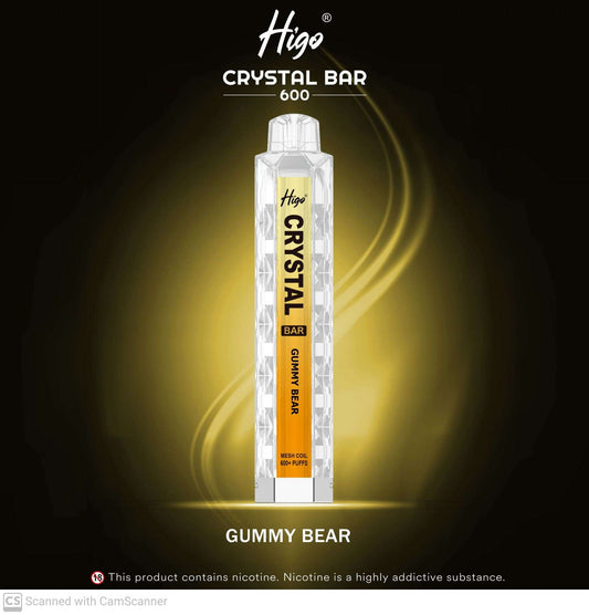 HIGO CRYSTAL 600 - GUMMY BEAR