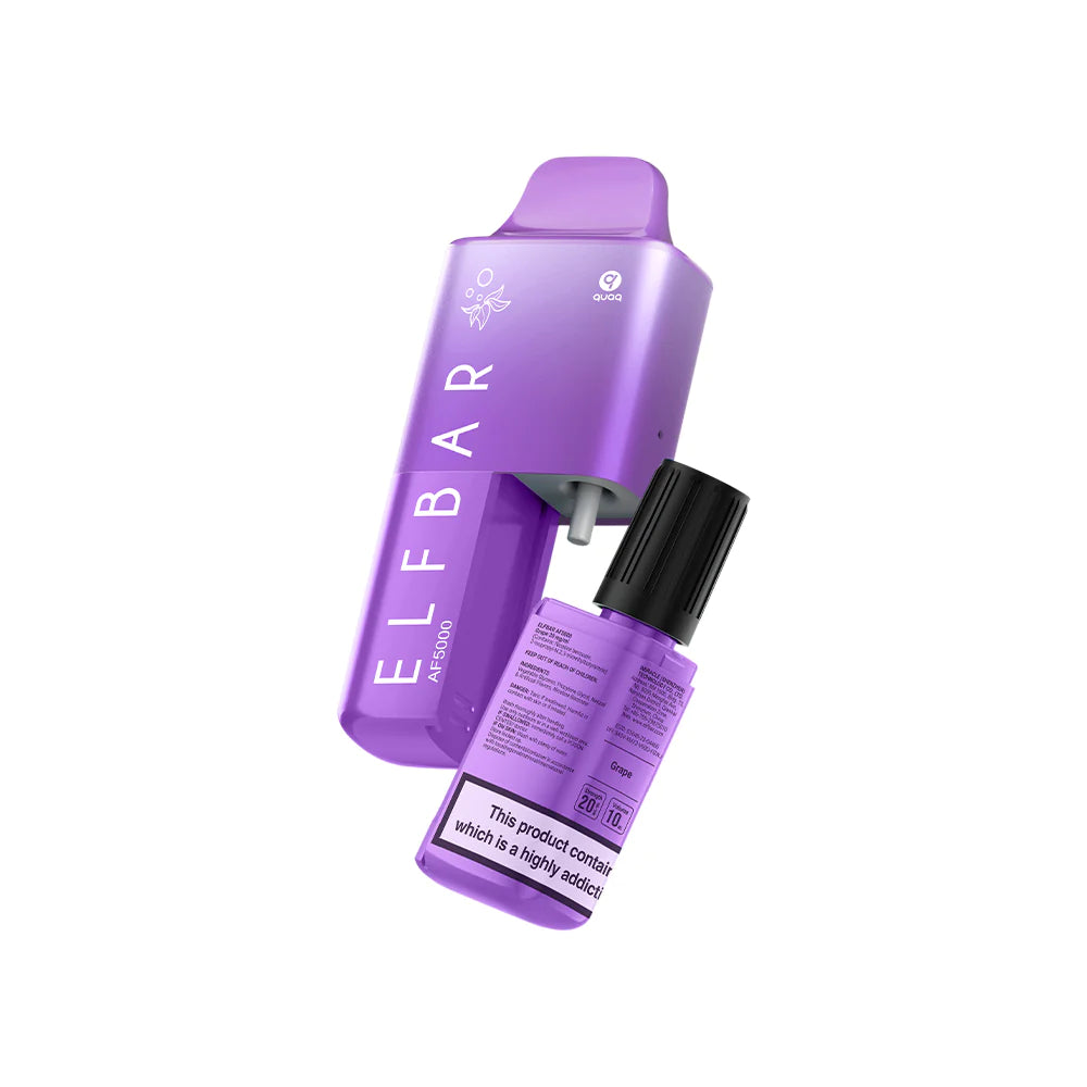 ELFBAR AF5000 PREFILLED KIT - GRAPE - 20MG