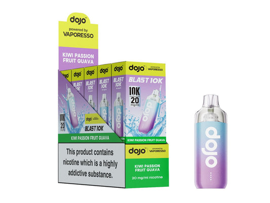 Dojo Blast 10k Prefilled Pod Kit - Kiwi Passion fruit Guava