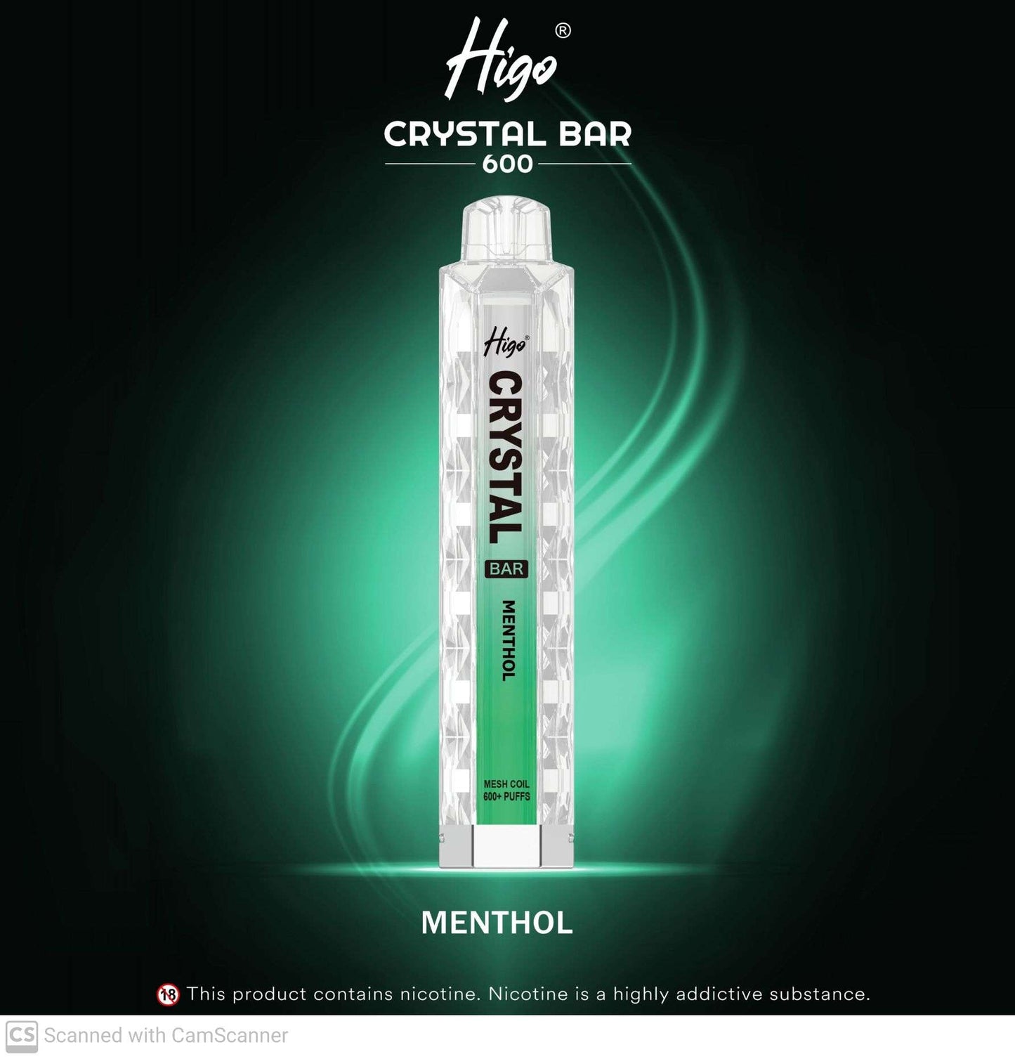 HIGO CRYSTAL 600 - MENTHOL