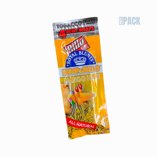 Mango Haze - Royal Blunts Hemparillo Wraps 4 Pack (15 Packs in Box)