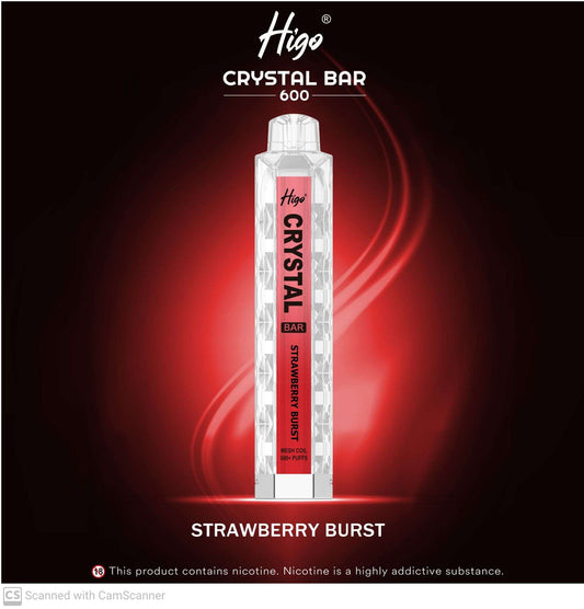 HIGO CRYSTAL 600 - STRAWBERRY BURST