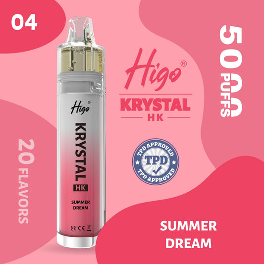 Higo Krystal HK 5000 puffs Vape - Summer Dream