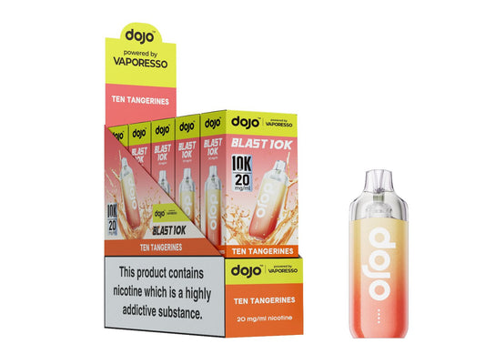Dojo Blast 10k Prefilled Pod Kit - Ten Tangerines